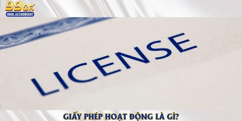 Giấy phép chứng chỉ hoạt động là minh chứng cho độ uy tín của nhà cái